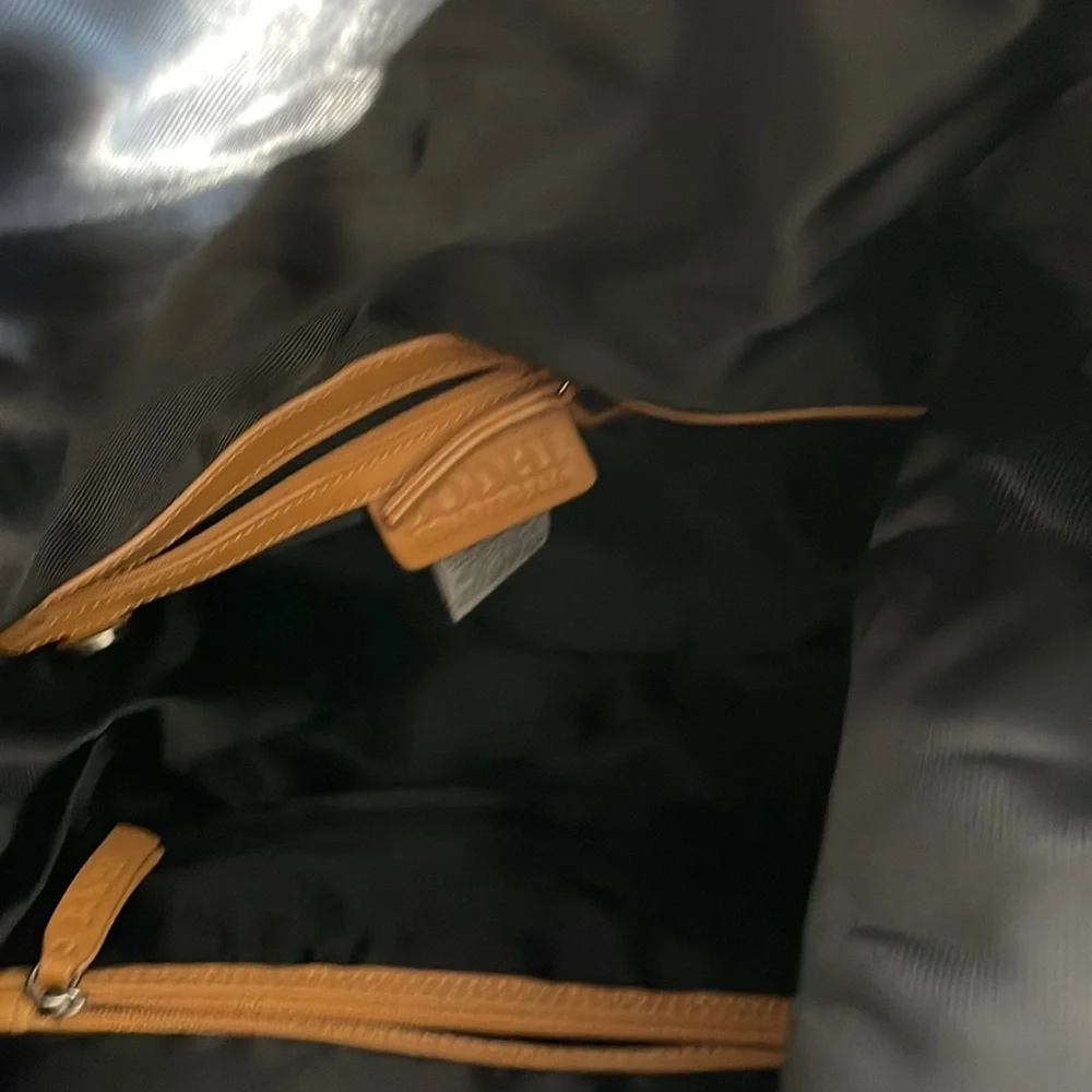BODHI backpack canvas and leather trim - Picture 4 of 4